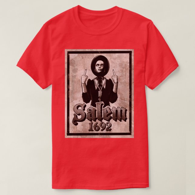 Camiseta Salem 1692 (Diseño del anverso)