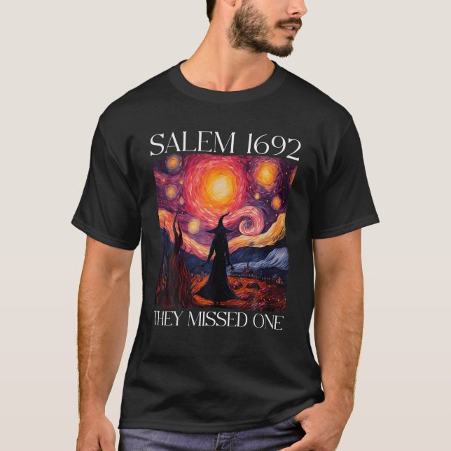 Camiseta Salem 1692 Se Perdieron Un Pink St De Una Bruja De (Anverso)