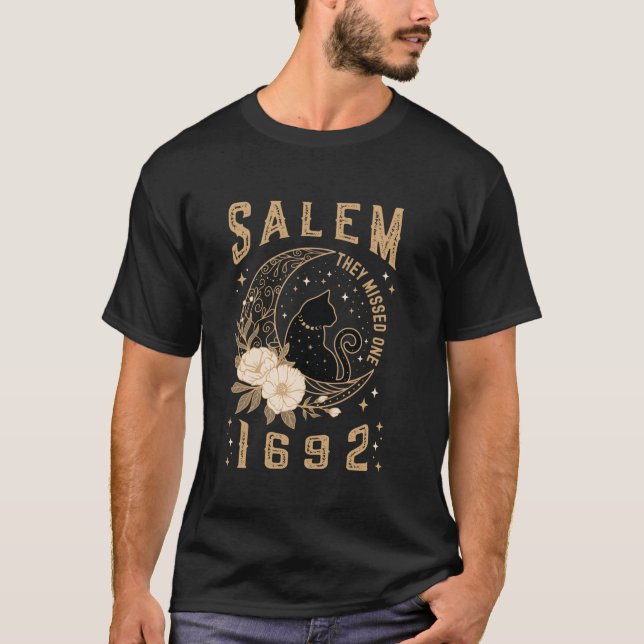 Camiseta Salem 1692 Se Perdieron Un Salem Witch T De Hallow (Anverso)