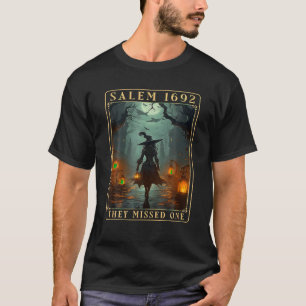 Camiseta Salem 1692 Se Perdieron Uno Juicios de Brujas de H