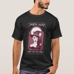 Camiseta Salem 1692 Se Perdieron Uno - Salem Witch Hallowee