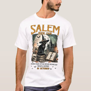 Camiseta Salem Book Fair Funny Bookish Halloween Spooka Rea