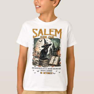Camiseta Salem Book Fair Funny Bookish Halloween Spooka Rea