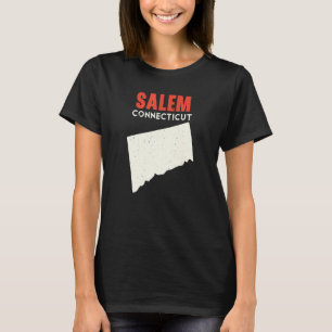 Camiseta Salem Connecticut EE.UU. EE.UU. Conexión de viajes