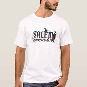 Camiseta Salem History with an Edge – Oscuro Vinta