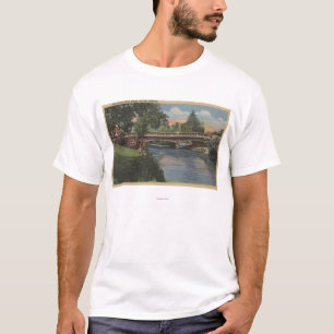 Camiseta Salem, Oregon - cala hermosa del molino