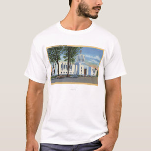 Camiseta Salem, Oregon - opinión del edificio del capitoli