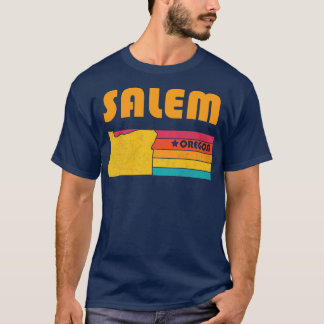 Camiseta Salem Oregon Vintage Distresres Souvenir