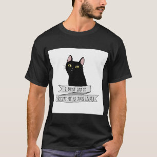 Camiseta Salem Saberhagen - cita del gato negro