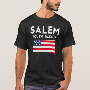Camiseta Salem South Dakota Estados Unidos de América Viaja