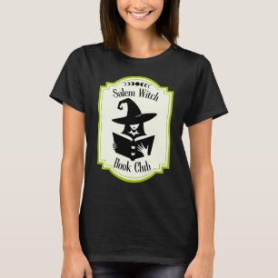 Camiseta Salem witch book club silhouette book lover