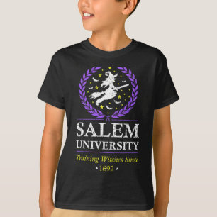 Camiseta Salem Witch University Training Halloween