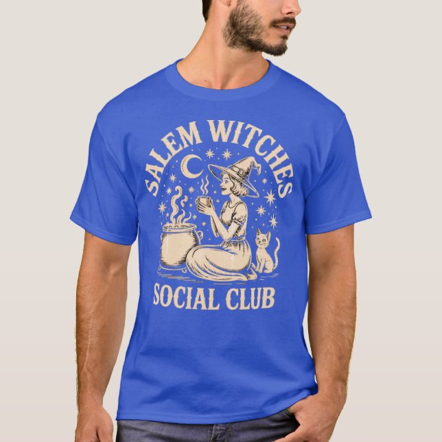 Camiseta Salem Witches Social Club (Anverso)