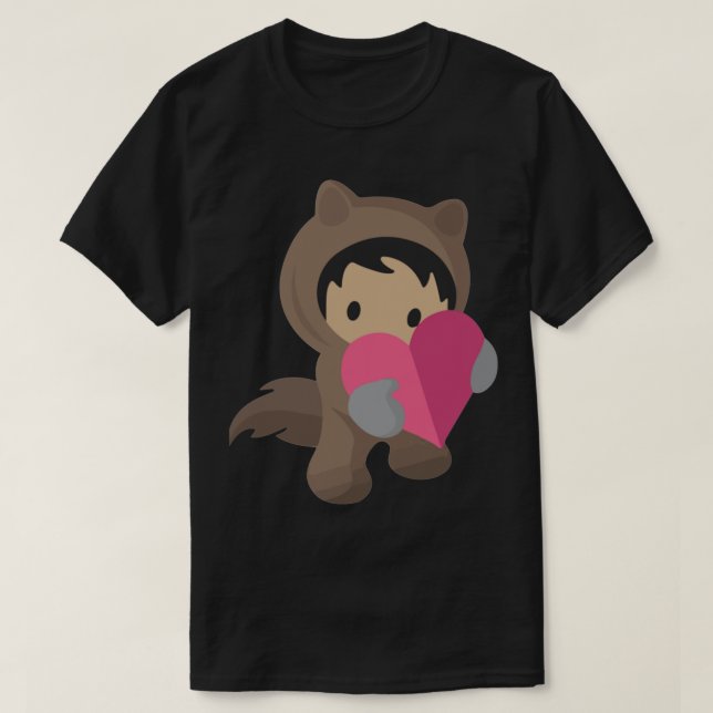Camiseta Salesforce Salesforce Salesforce (Diseño del anverso)