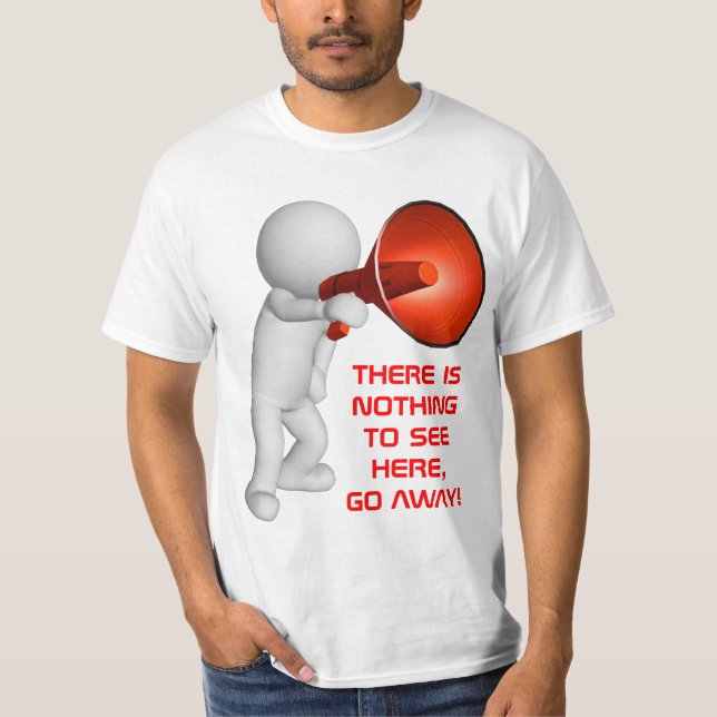 CAMISETA SALGA!: FIGURA 3D (Anverso)