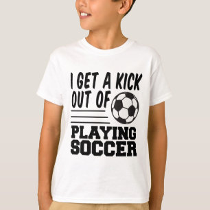 Camiseta Salga un retroceso de fútbol