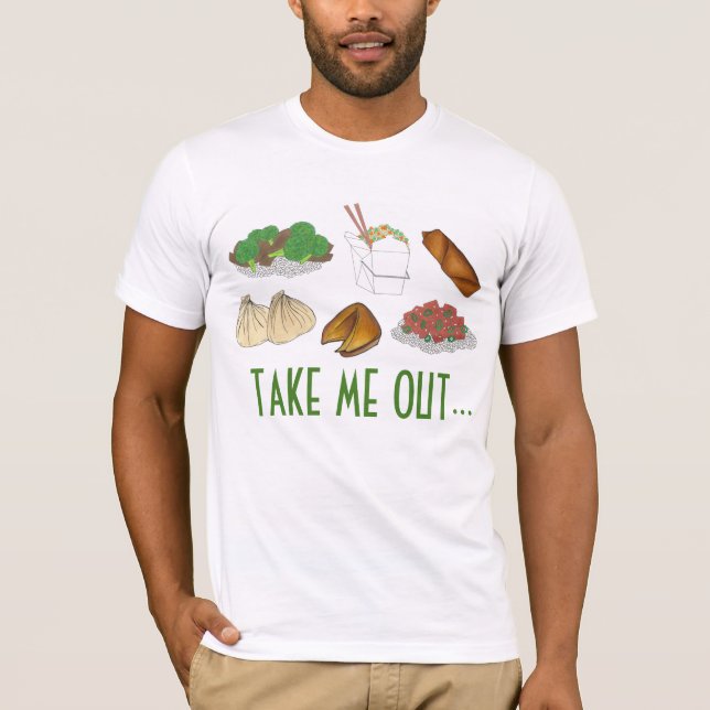 Camiseta SALGAME DE UN Restaurante Chino (Anverso)