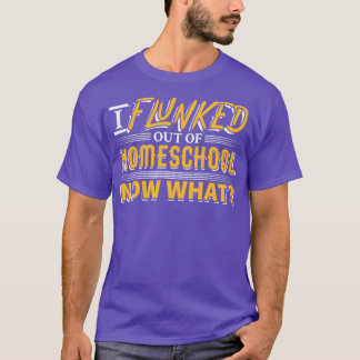 Camiseta Salí de la escuela residencial ahora qué