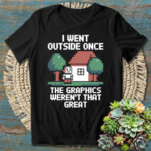 Camiseta Salí Una Vez - Gracioso Gamer E Introvert