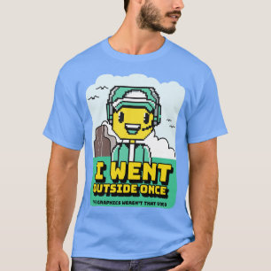 Camiseta Salí Una Vez Que Los Gráficos Eran Tan Buenos
