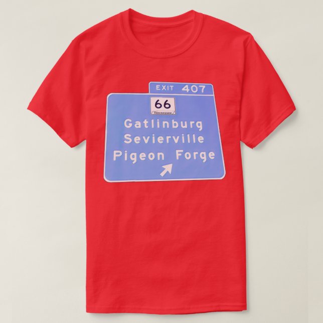 Camiseta Salida 407 Gatlinburg Pigeon Forge GSMNP  (Diseño del anverso)