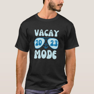 Camiseta Salida de crucero de verano en modo vacaciones