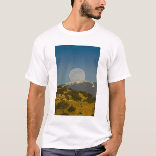 Camiseta Salida de la luna sobre las montañas Sangre de Cri