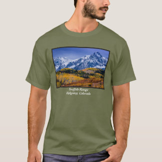 Camiseta Salida del sol de la caída de la gama de Sneffels