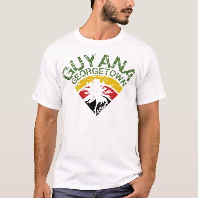Camiseta Salida del sol Guyana (Anverso)