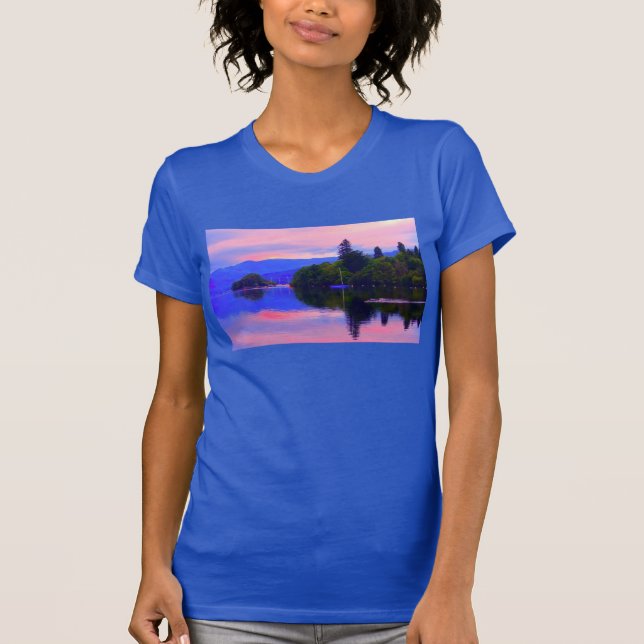 CAMISETA SALIDA DEL SOL - LAGO WINDEMERE- REINO UNIDO (Anverso)