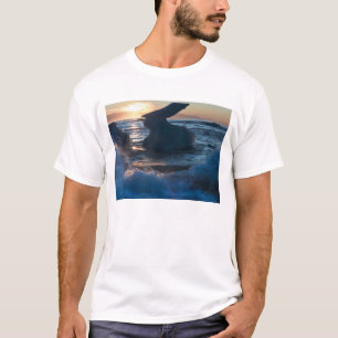 Camiseta Salida del sol y formaciones de iceberg