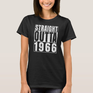 Camiseta Salida directa 1966 57 años Vintage 57th Bir