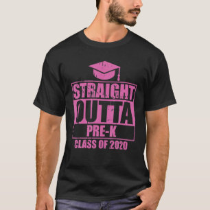 Camiseta Salida directa antes de K 2020 Chicas de graduació