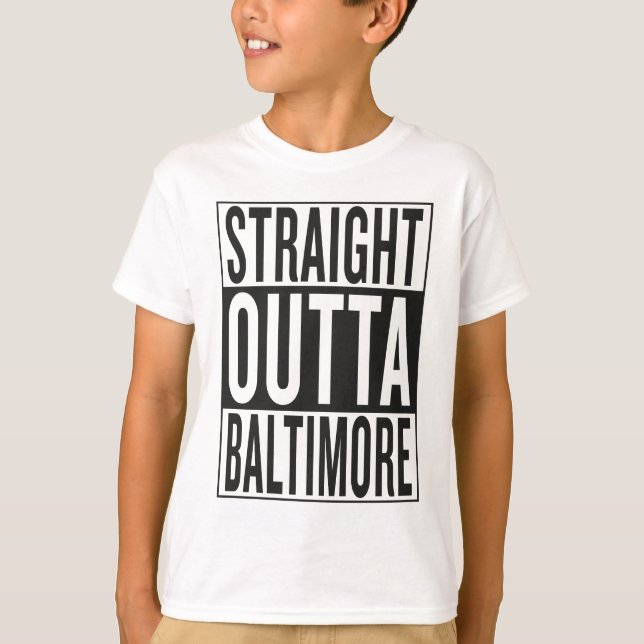 Camiseta salida directa de Baltimore (Anverso)