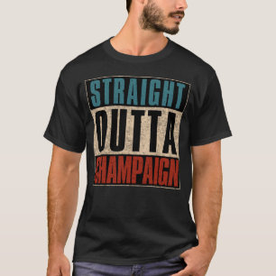 Camiseta Salida directa de Champaign Illinois IL