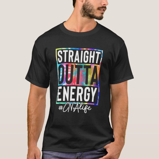Camiseta Salida directa de CNA Life de Asistente de Enferme (Anverso)