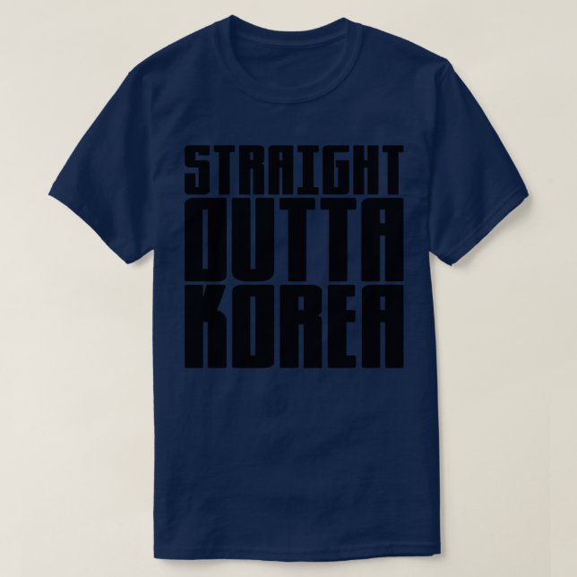 Camiseta Salida directa de Corea 1 (Diseño del anverso)