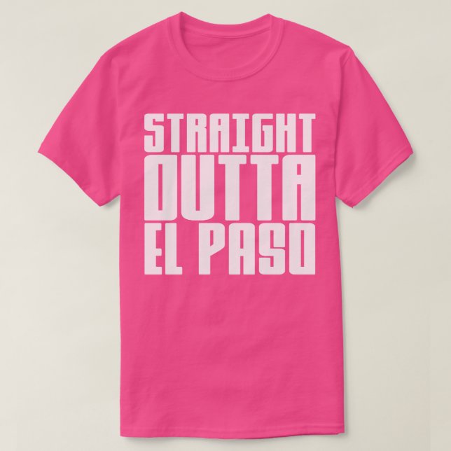 Camiseta Salida directa de El Paso 1 (Diseño del anverso)