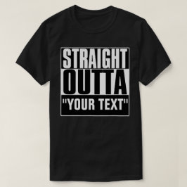 CAMISETA SALIDA DIRECTA DE SU TEXTO