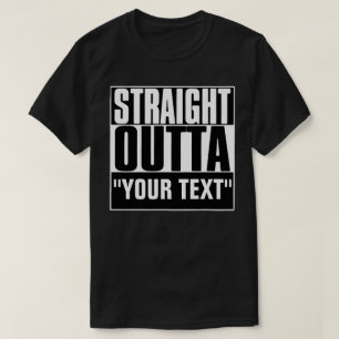 CAMISETA SALIDA DIRECTA DE SU TEXTO