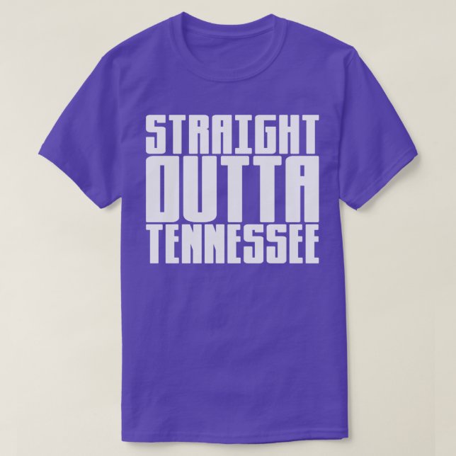 Camiseta Salida directa de Tennessee (Diseño del anverso)