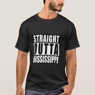 Camiseta Salida directa Mississippi viaje del orgullo del e