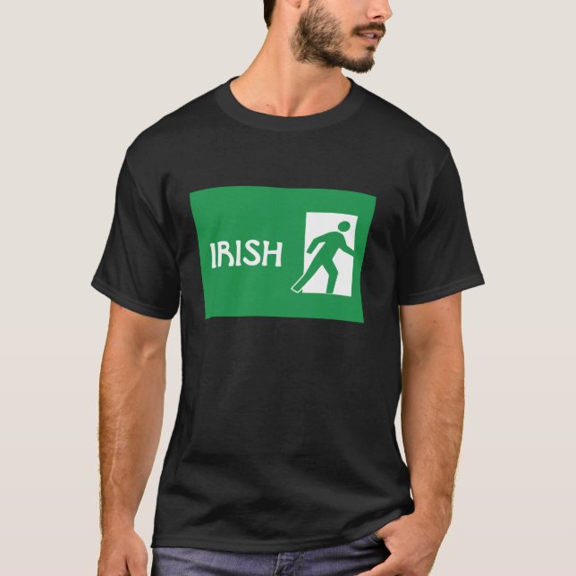 Camiseta Salida irlandesa (Anverso)