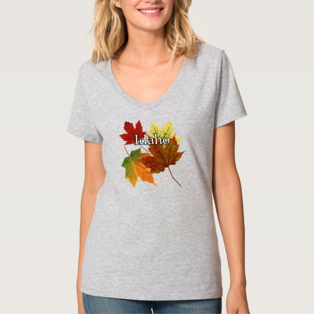 CAMISETA SALIDAS DE AUTUM EN IDAHO (Anverso)