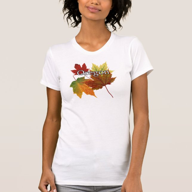 CAMISETA SALIDAS DE AUTUMN EN OREGON (Anverso)