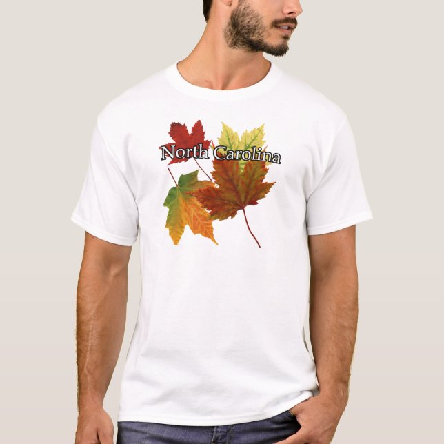 CAMISETA SALIDAS DE OTOÑO EN CAROLINA DEL NORTE (Anverso)