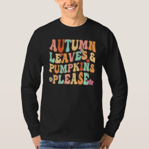 Camiseta SALIDAS Y BOMBAS DE OTOÑO, POR FAVOR, DIVERTIDA te