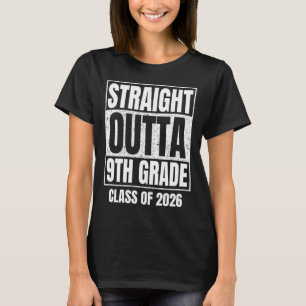 Camiseta Salido Directo del 9º Grado Graduación 2026 Cl Pre