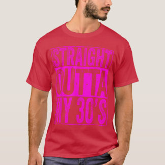 Camiseta Saliendo de mis 30 40 cumpleaños hombres mujeres r