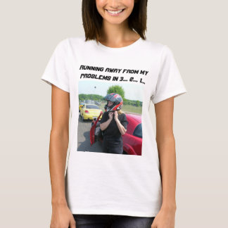 CAMISETA SALIENDO DE MIS PROBLEMAS EN 3... 2... 1..